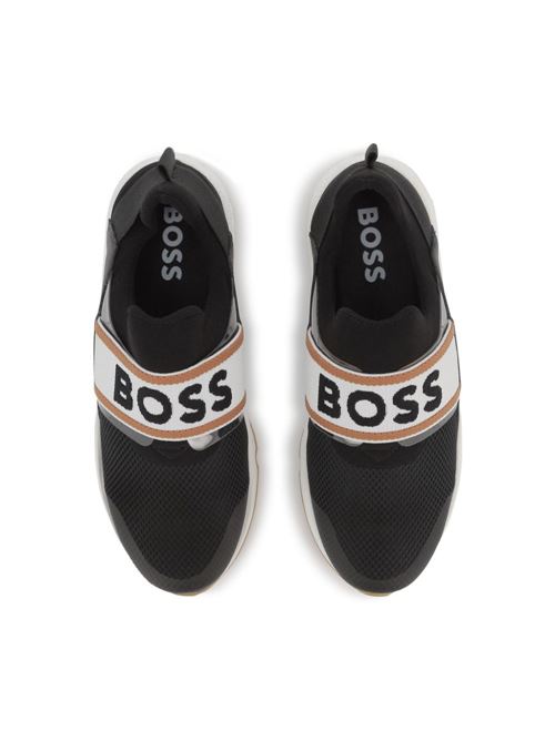 Sneakers bambino nera BOSS KIDS | J5164509B